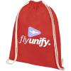 Orissa 140 g/m² organic cotton drawstring bag 5L