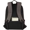 Joey 15.6" GRS recycled canvas anti-theft laptop backpack 18L