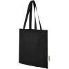 Madras 140 g/m2 GRS recycled cotton tote bag 7L