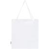 Madras 140 g/m² GRS recycled cotton gusset tote bag