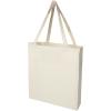 Madras 140 g/m² GRS recycled cotton gusset tote bag