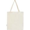 Madras 140 g/m² GRS recycled cotton gusset tote bag