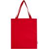 Madras 140 g/m² GRS recycled cotton gusset tote bag