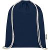 Oregon 140 g/m² GRS recycled cotton drawstring bag