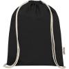 Oregon 140 g/m² GRS recycled cotton drawstring bag