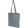 Madras Blend 140 g/m² GRS recycled cotton tote bag 7L