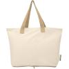 Sierra 140 g/m² GRS recycled foldable cotton tote bag 7L
