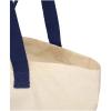 Sierra 140 g/m² GRS recycled foldable cotton tote bag 7L