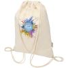 Peru Blend 180 g/m² GRS recycled drawstring bag 5L