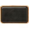 Wooden 3W speaker with wireless charging pad