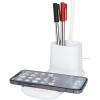 Bright desk lamp and organizer with wireless charger