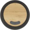 Ecofiber bamboo/RPET Bluetooth® speaker and wireless charging pad
