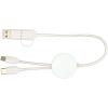 Citala 5-in-1 recycled plastic 30 cm data sync and 27W fast charge cable