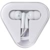 Rebel earbuds with recycled plastic storage box
