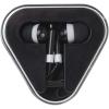 Rebel earbuds with recycled plastic storage box