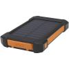 Altair 5000 mAh 10W recycled plastic rugged solar power bank with built-in torch