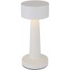 Aludra rechargeable dimmable table lamp with 3 light modes