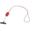 Anser recycled plastic smartphone lanyard with 27W 5-in-1 built-in cable