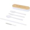 Runa cutlery set with bamboo lid