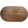 Edge acacia wood serving tray
