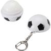 Rami football-shaped vanilla lip balm with SPF 15 and keychain