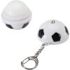 Rami football-shaped vanilla lip balm with SPF 15 and keychain
