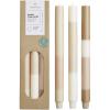 Originalhome layered limestone candles - set of 3