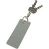 Resi Plus GRS recycled rectangle charm keychain