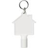 Maximilian house-shaped recycled utility key keychain