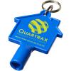 Maximilian house-shaped recycled utility key keychain