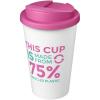Americano® Eco 350 ml recycled tumbler with spill-proof lid