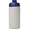 Baseline 500 ml recycled sport bottle with flip lid