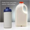 Baseline 500 ml recycled sport bottle with flip lid