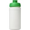 Baseline 500 ml recycled sport bottle with flip lid