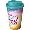 Brite-Americano® Eco 350 ml spill-proof insulated tumbler