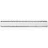Renzo 30 cm plastic ruler