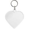 Combo heart-shaped keychain