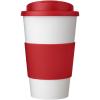 Americano® 350 ml tumbler with grip & spill-proof lid