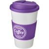 Americano® 350 ml tumbler with grip & spill-proof lid