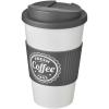 Americano® 350 ml tumbler with grip & spill-proof lid