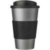 Americano® 350 ml tumbler with grip & spill-proof lid