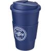 Americano® 350 ml tumbler with grip & spill-proof lid