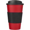 Americano® 350 ml tumbler with grip & spill-proof lid