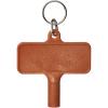 Largo plastic radiator key with keychain