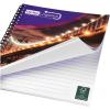 Desk-Mate® A5 spiral notebook with printed back cover