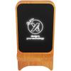 SCX.design W16 15W light-up wireless wooden stand