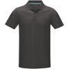 Graphite short sleeve men’s organic polo