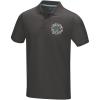 Graphite short sleeve men’s organic polo