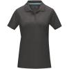 Graphite short sleeve women’s organic polo