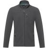 Amber men's GRS recycled full zip fleece jacket